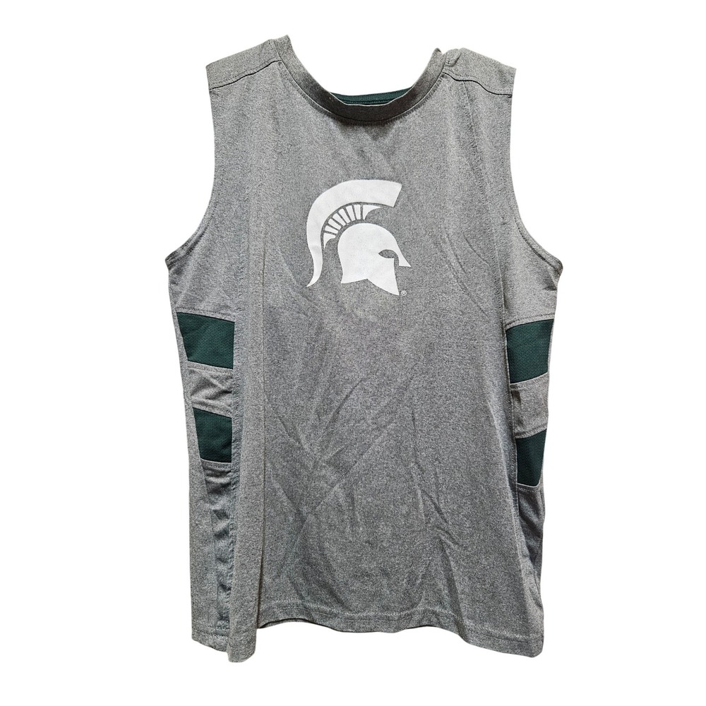 Michigan State Spartans Pro Edge Sleeveless‎ Athletic Tank Top kids